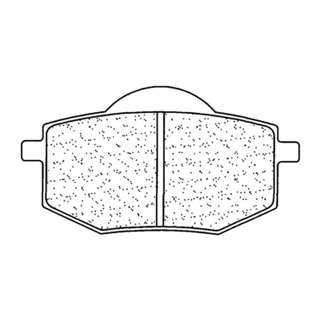 Тормозные колодки CL Brakes 2284 A3 (MCB 539) — 2284A3 — фото 1